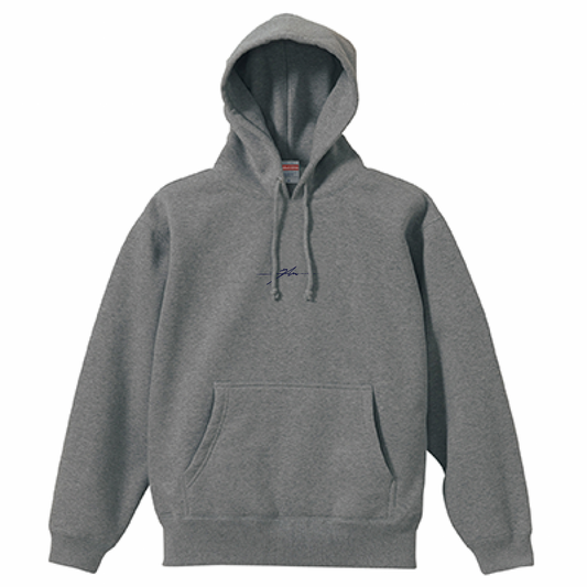 Logo Hoodie[Gray+Navy]