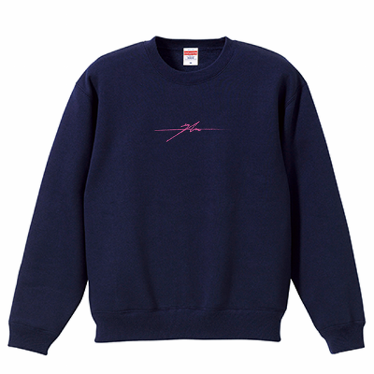 Fleece Logo T-shirt [Navy]