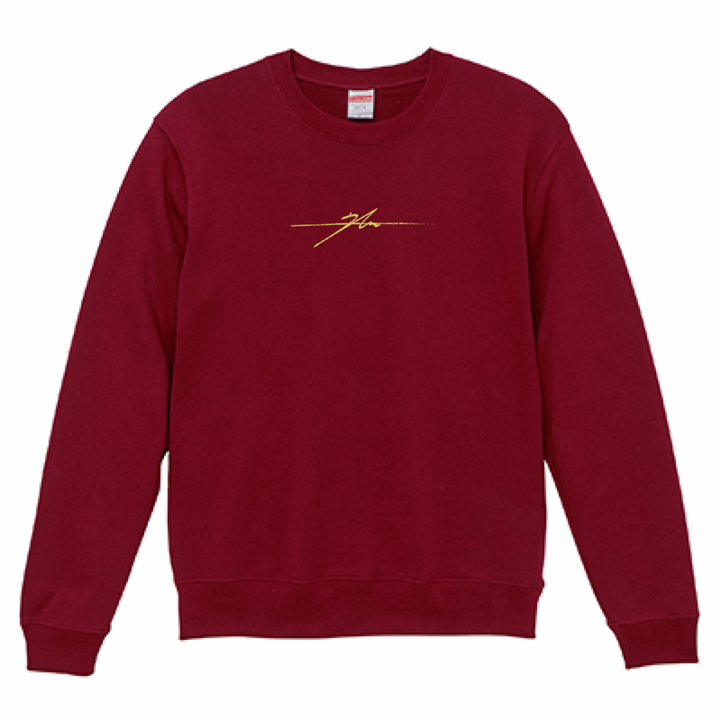 Long Sleeve Logo T-shirt[Burgundy]