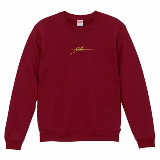 Long Sleeve Logo T-shirt[Burgundy]